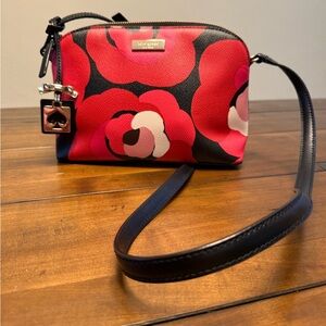 Kate Spade Shelley Crossbody Bag – Bold Poppy Floral Print